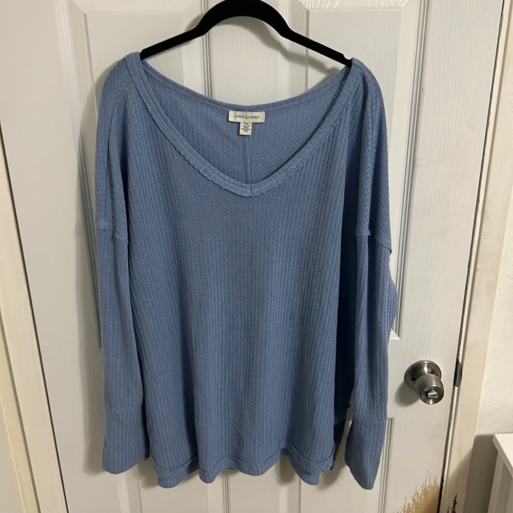Vintage America waffle long sleeve